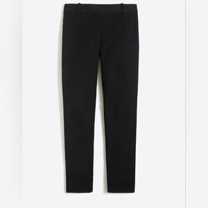 NEW Women's J CREW Black Winnie Stretch Ankle Pant Size 6
